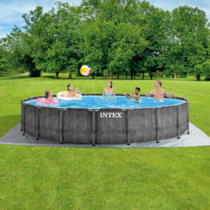 Greywood Prism Frame™ 18' x 48" Above Ground Pool Set